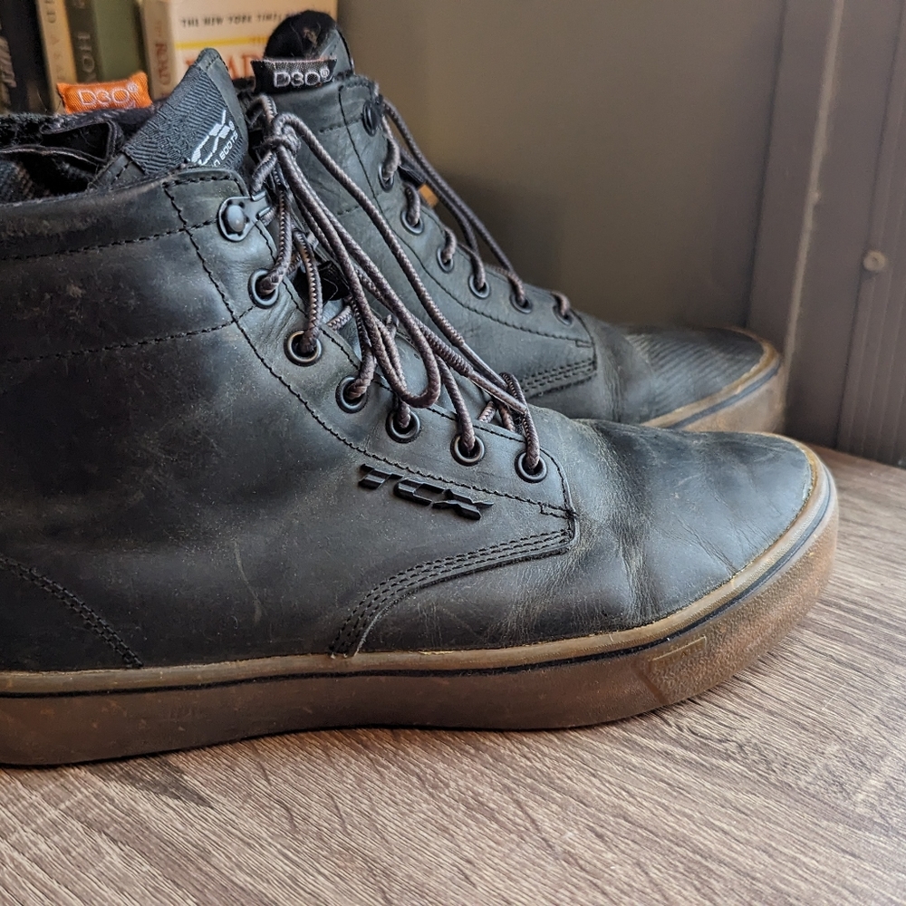 TCX Dartwood Waterproof Motorcycle Shoes - Black